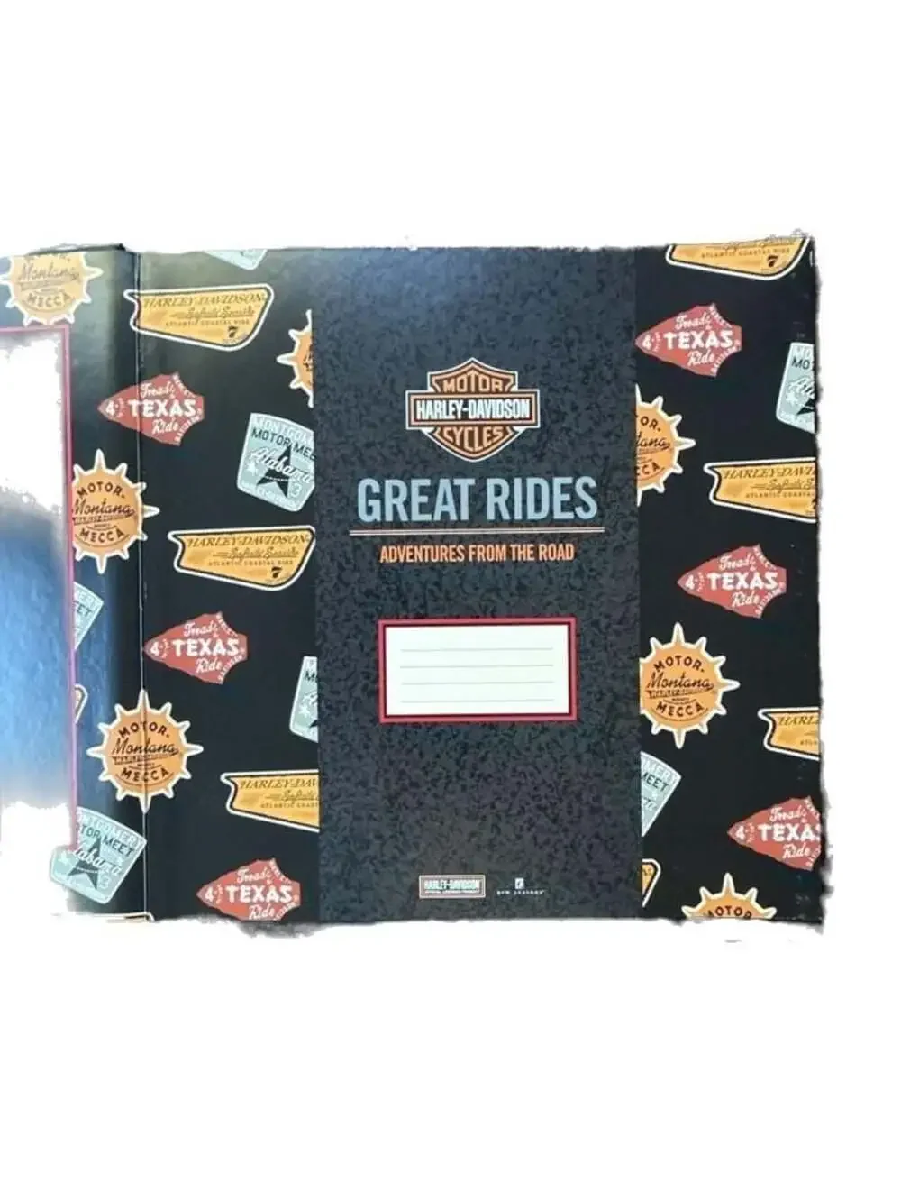 Harley-Davidson Great Rides Deluxe Photo Scrapbook, 2003 New/Unused